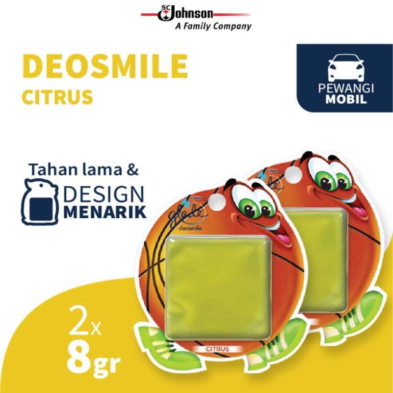 Promo TWIN PACK Glade Deo Smile Citrus 8g di Seller Darius - Kab