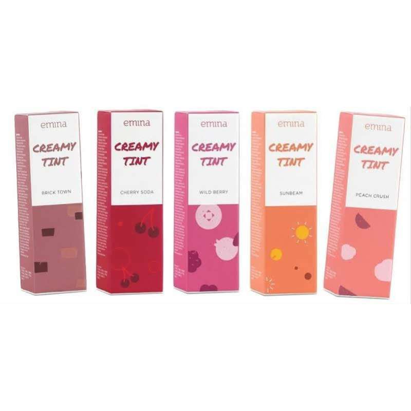 Promo EMINA Creamy Tint NEW 15 3.6g lip tint creammy emina