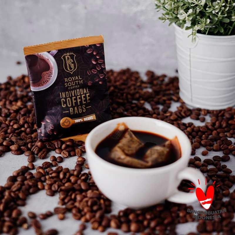 Jual Kopi Celup Kopi Tanpa Ampas Isi 10 Sachet Royal South Coffee
