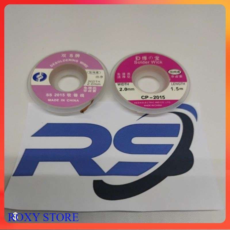 Promo Solder Wick / Pita Pembersih Timah Solder 2.0mm di Seller ROXY