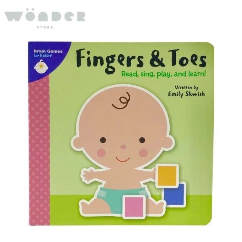 Jual BRAIN GAMES FOR BABIES FINGERS AND TOES, READ, SING, PLAY AND