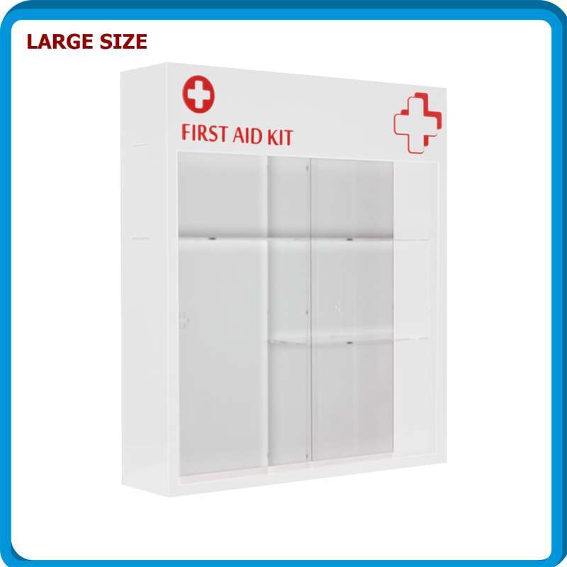 Promo Kotak Obat P3K Akrilik Acrylic Large Size Putih Diskon 8 Di 