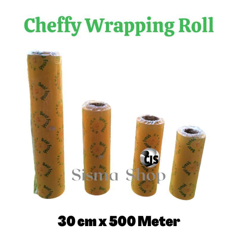 Jual Cheffy Wrapping Roll 30 Cm X 500 M / Food Wrapping Film 30 Cm X