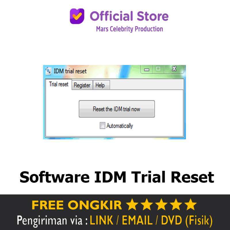 Jual Software Download Manager IDM Trial Reset PRO Full