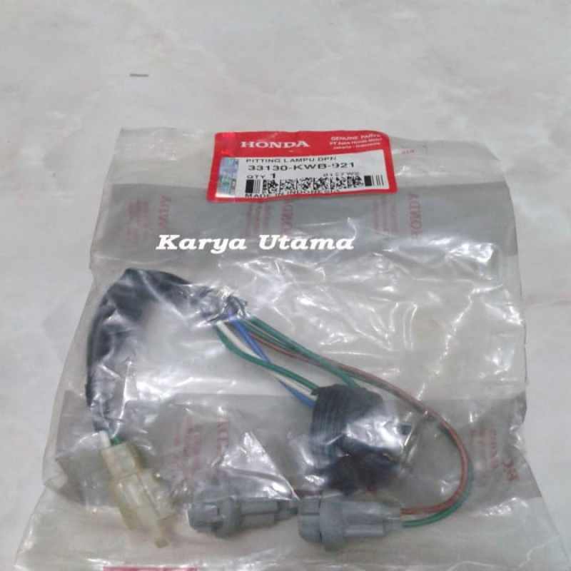 Promo Promo Cop Fitting Pitting Soket Lampu Depan KWB AHM Honda Blade