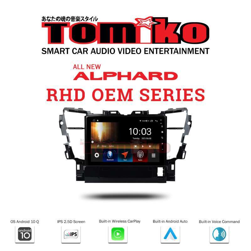 Upgrade Audio Alphard 2007: Menggali Potensi Suara dengan Head Unit Android Tomiko