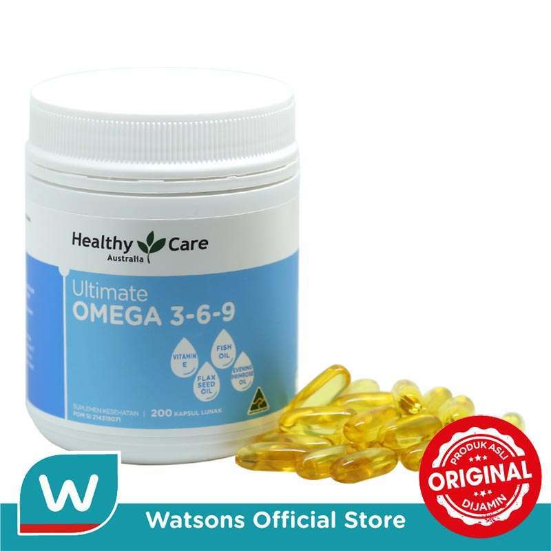 Jual HEALTHY CARE Ultimate Omega 369 200 Kapsul Lunak di Seller