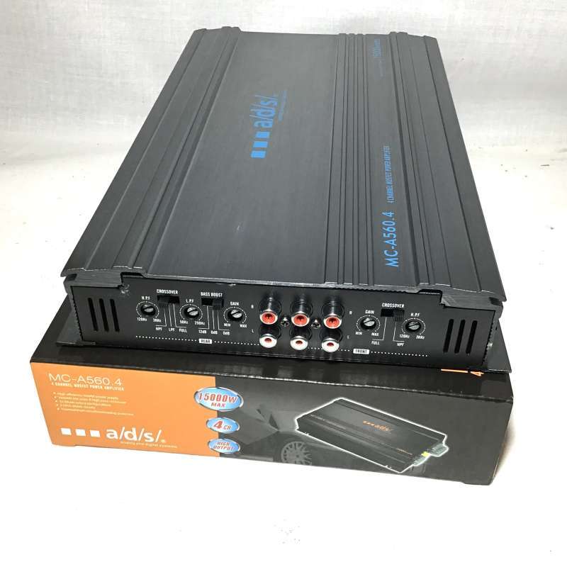 Jual Power Amplifier 4 Chenel Mosfet Ads A560.4 Chenel Mosfet Di Seller Glodok Audio Sunter