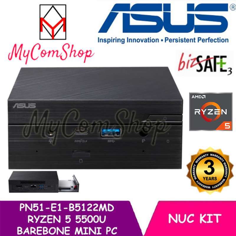 Jual Asus Mini Pc Pn51b5122md Amd Ryzen 5 5500u Barebone Di Seller