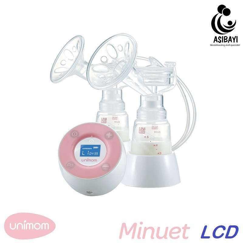 Promo Unimom Minuet LCD Pompa ASI Rechargeable Kecil Kompak Portable