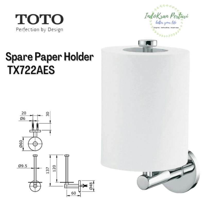 Jual Jual Toto Tx722Aes Tempat Gantungan Tissue Paper Holder di