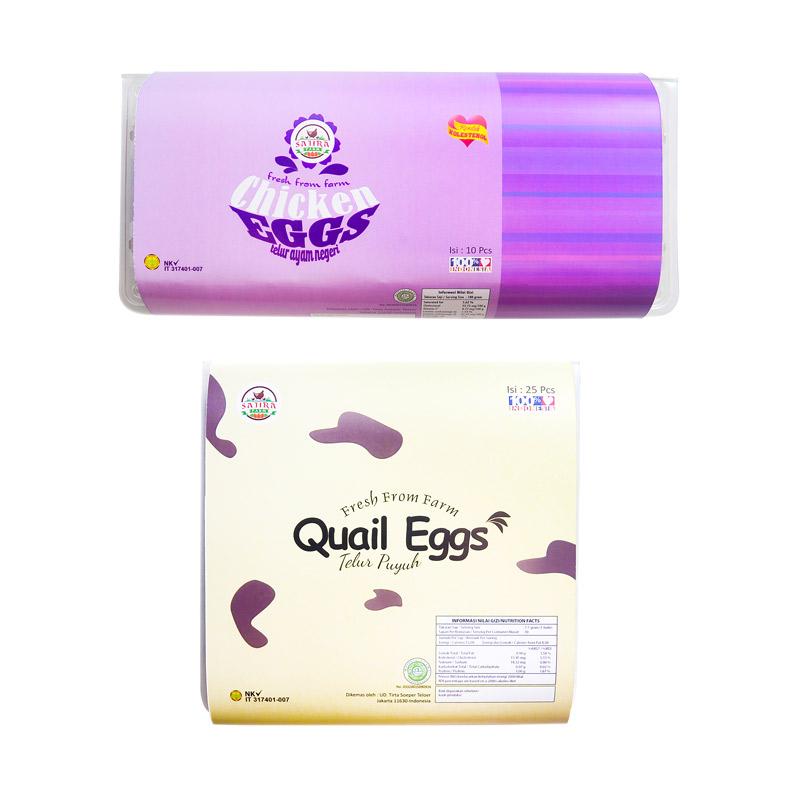 Jual Sajira Farm Telur Ayam Rendah Kolestrol 10 Butir Jual Sajira Farm Telur Ayam Rendah Kolestrol 10 Butir