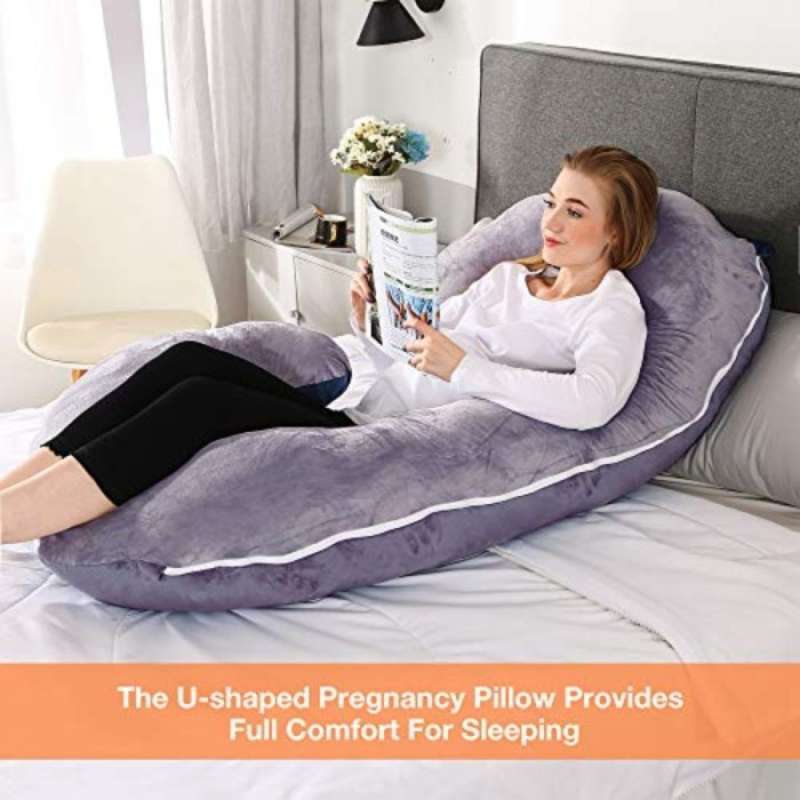 Jual Chilling Home Pregnancy Pillow 53 inches Full Body Pillow