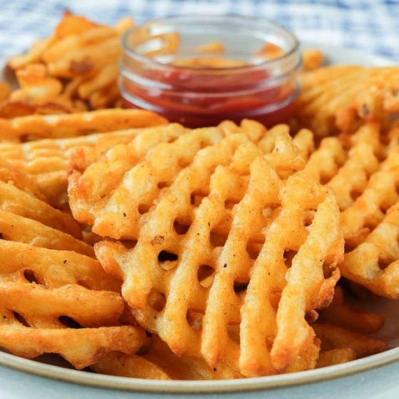 Jual Lamb Weston Waffle / Crisscut French Fries 500gr (Repack) di Seller Kiko_Mart Official