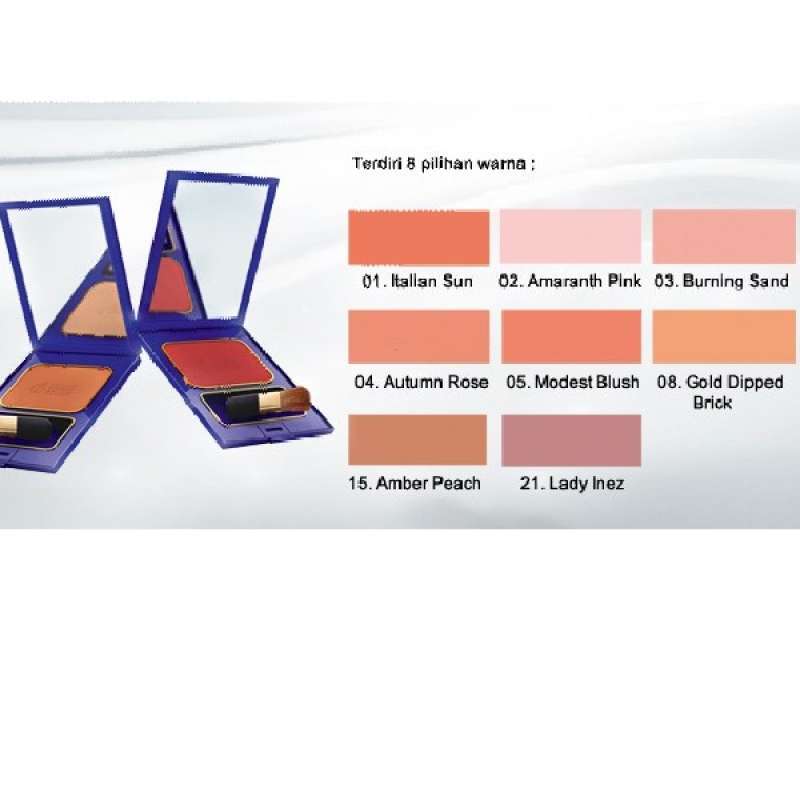Promo Inez Color Contour Plus Blusher With Brush PERONA PIPI