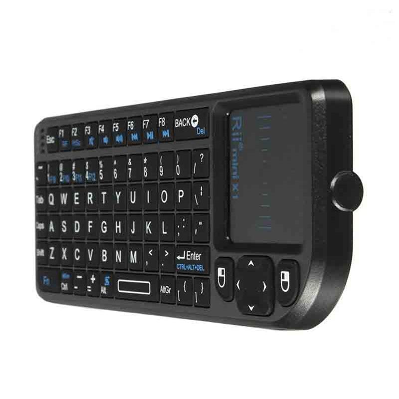 Jual Rii Rtmwk01x1 Mini Wireless Keyboard With Mouse & Touch Pad