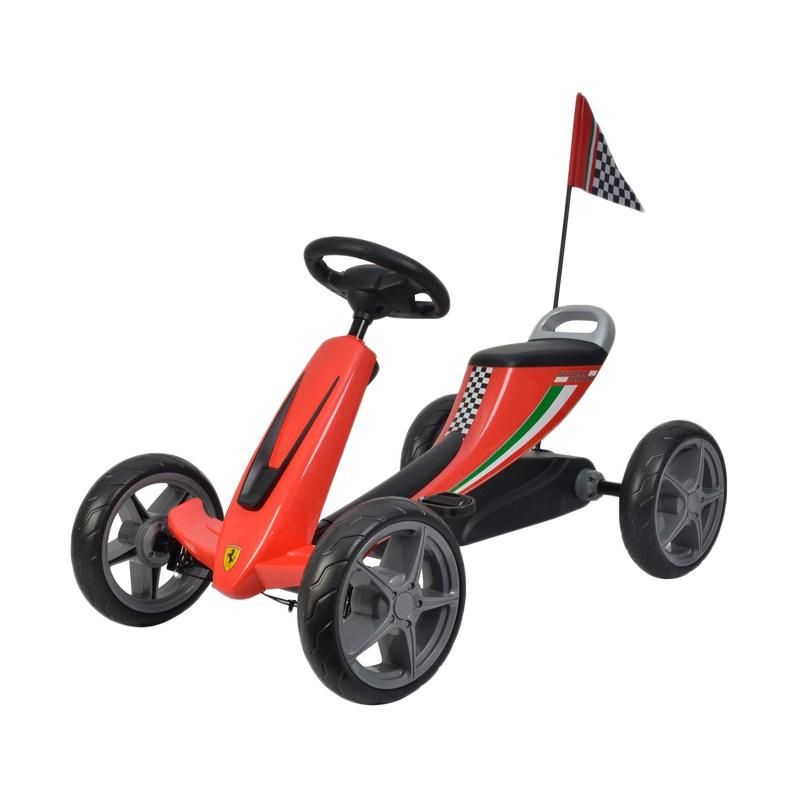 Jual Pliko Ride On 820 Scuderia Ferrari Pedal Go  Kart  