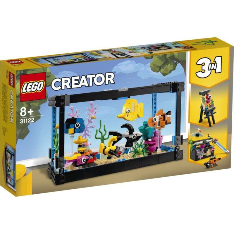 Jual LEGO Creator 31122 Fish Tank Aquarium Gifts 3in1 Treasure Chest