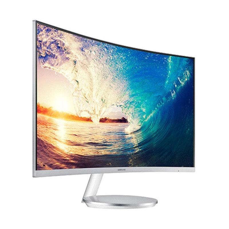 Jual Samsung LC27H711QEE 27 Quantum Dot WDHQ Curved LED Monitor Putih