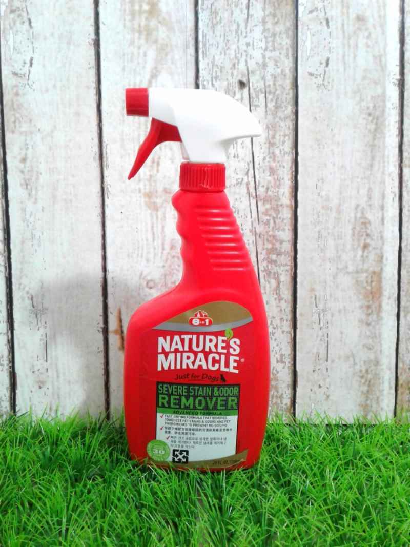 Jual Nature's Miracle Severe Stain Odor Remover Just For Dogs 709ml Di