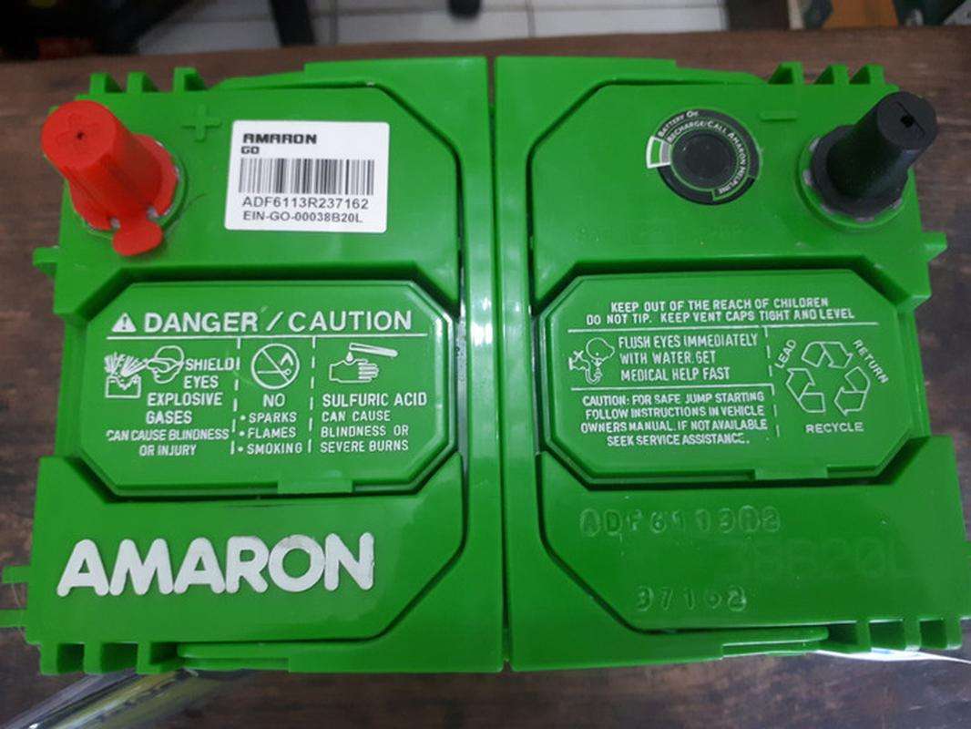 Jual Aki Mobil Honda Brio Ns40Zl / 38B20L Amaron Aki Kering di Seller