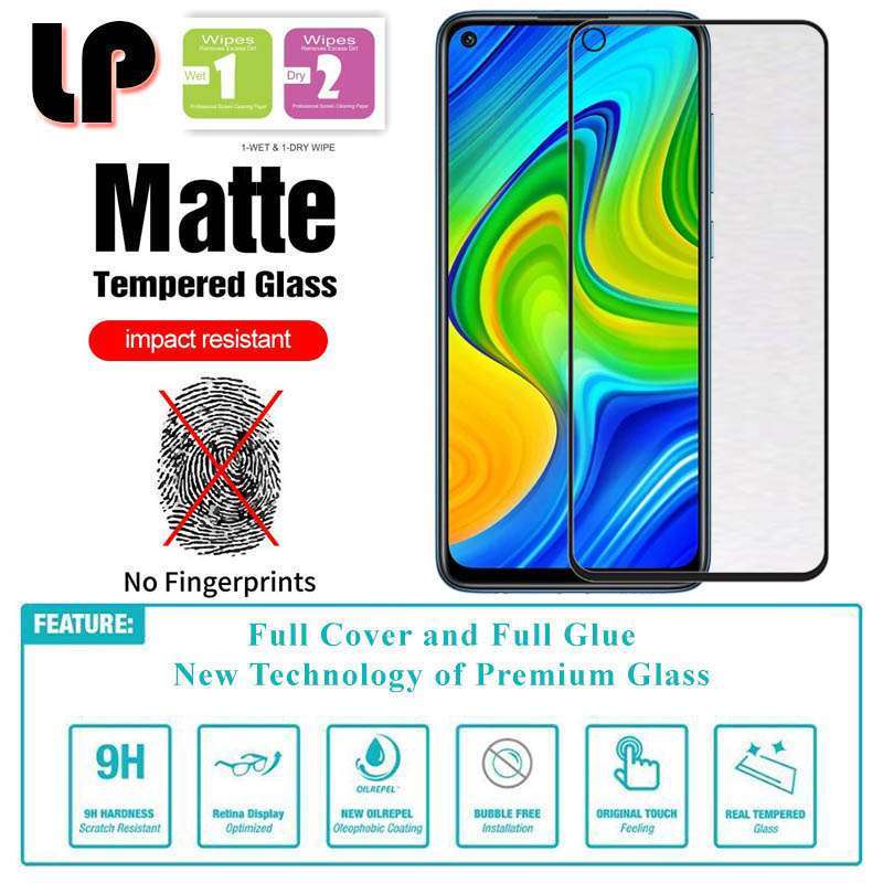 redmi power matte tempered glass