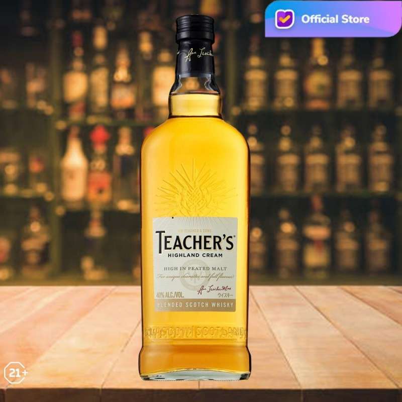 Jual ORIGINAL Teachers Teacher's Whisky Highland Cream Scotch Whisky di