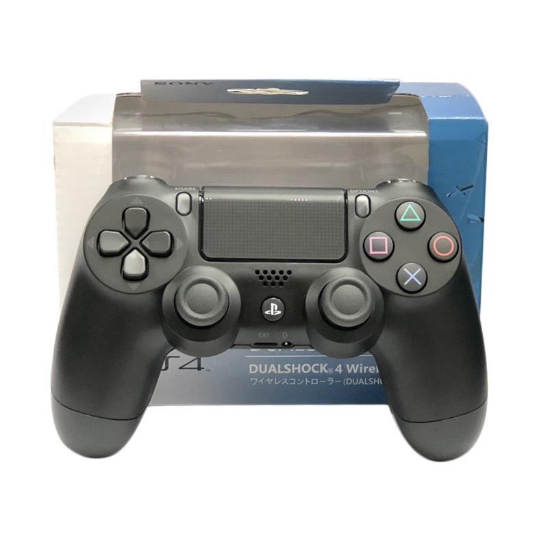 Jual SONY PlayStation 4 DualShock 4 Wireless Controller Jet Black