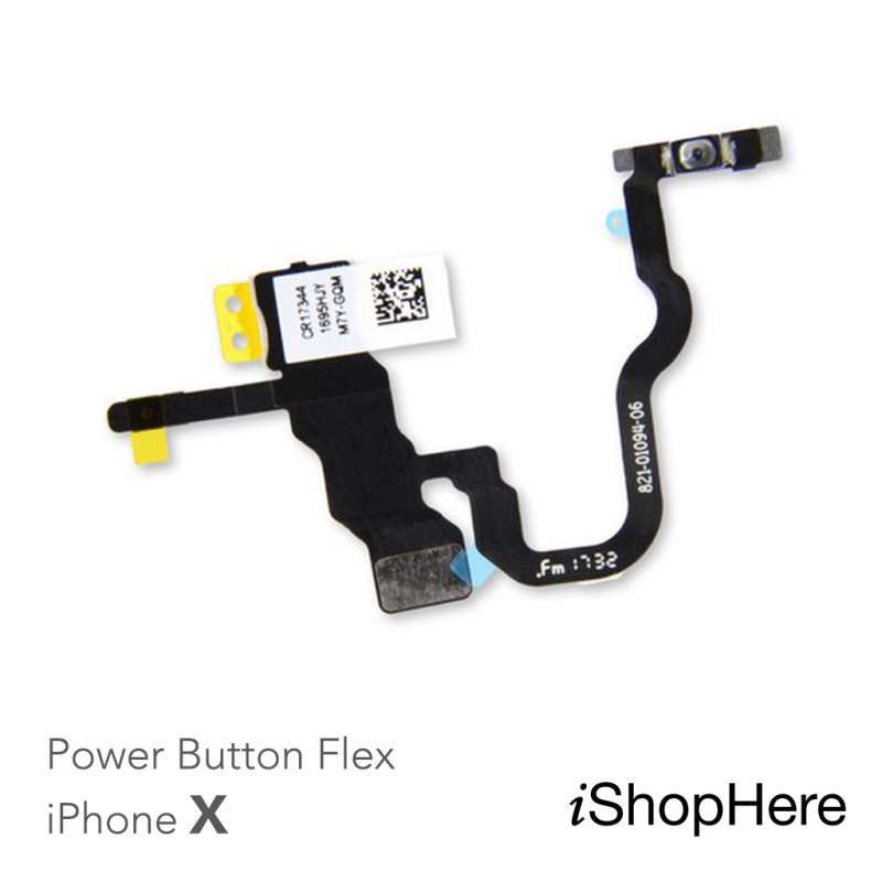 Jual Flex Fleksibel Tombol Power On Off Dan Camera Flash iPhone X ...