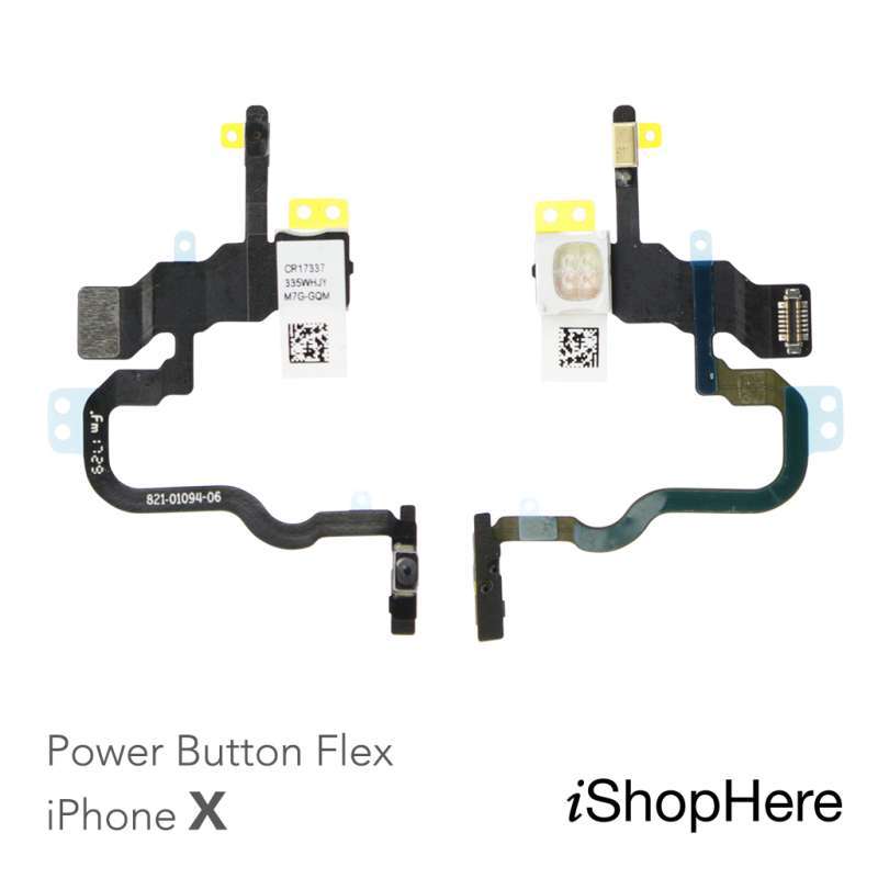 Jual Flex Fleksibel Tombol Power On Off Dan Camera Flash iPhone X ...