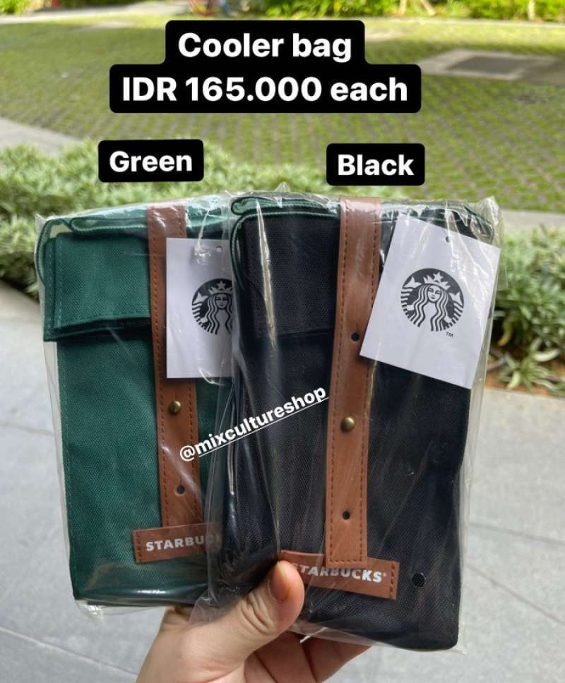 Promo Starbucks cooler bag from sb singapore Hitam Diskon 3 di