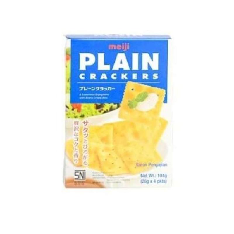 Promo MEIJI PLAIN CRACKERS [104 G] Diskon 19 di Seller Farmers Market