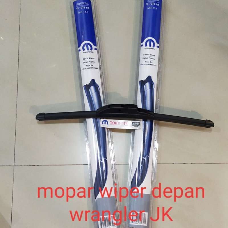 Promo Mopar Karet Wiper Blade Depan Jeep Wrangler JK Rubicon Diskon 6