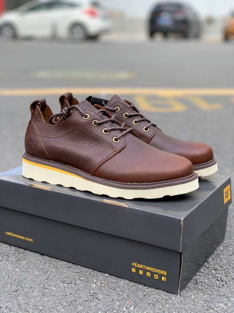 Jual Original Caterpillar CAT Men's Footwear Work Genuine Leather Boot