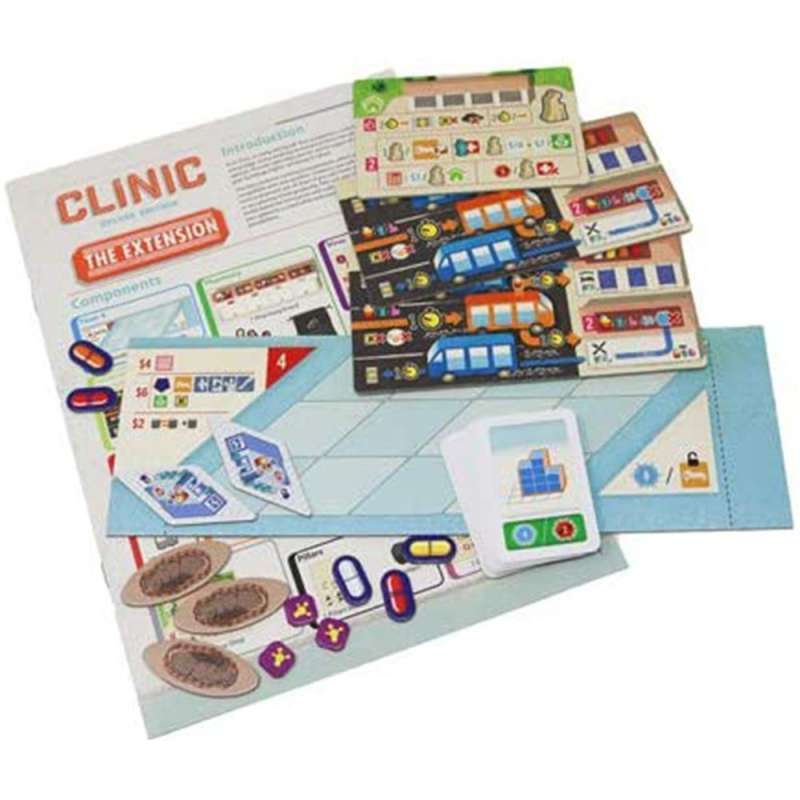 Jual Clinic Board Game (Deluxe Edition) the Extension di Seller