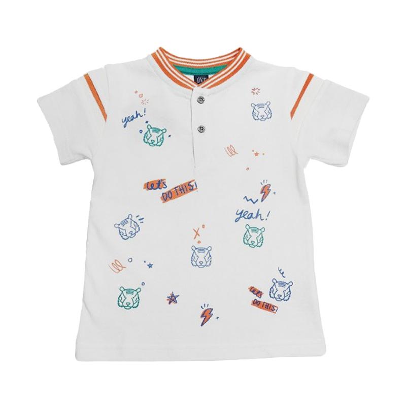 Jual Kids Icon  DY2K0200180 DYL White Polo Baju  Anak  Laki 