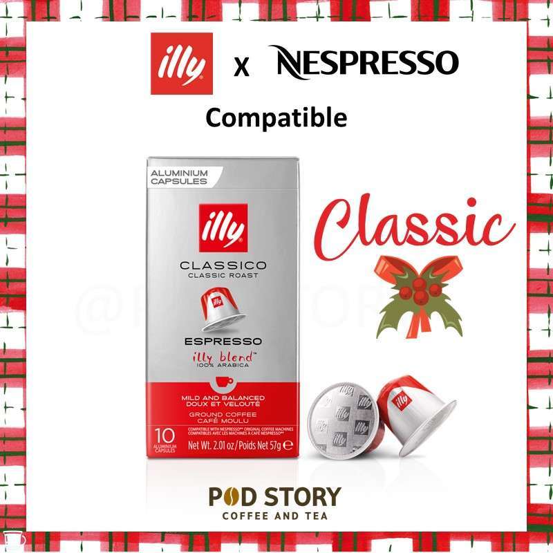 Promo Nespresso illy Coffee Capsules/Kopi kapsul 100 illy coffee