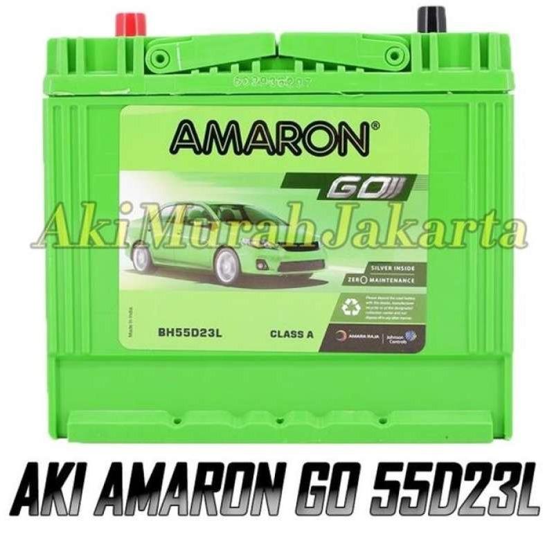Jual Aki Mobil KIA All New Rio 55D23L Amaron GO Aki Kering 12v / 60Ah