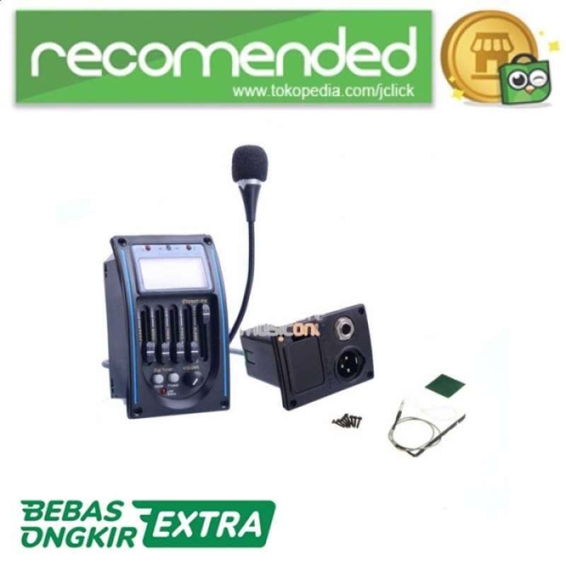 Jual RECOMMENDED Preamp Amplifier Gitar EQ Tuner dengan Microphone - LC