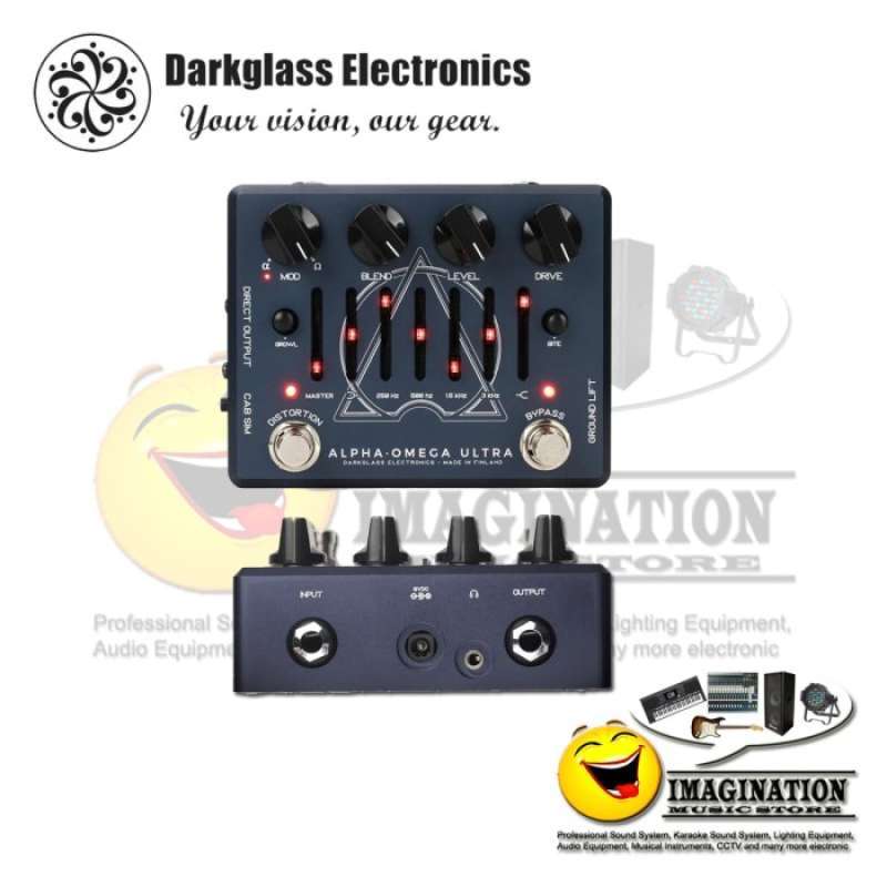 Jual Darkglass Alpha Omega Ultra Dual Bass Preamp/od Pedal Di Seller