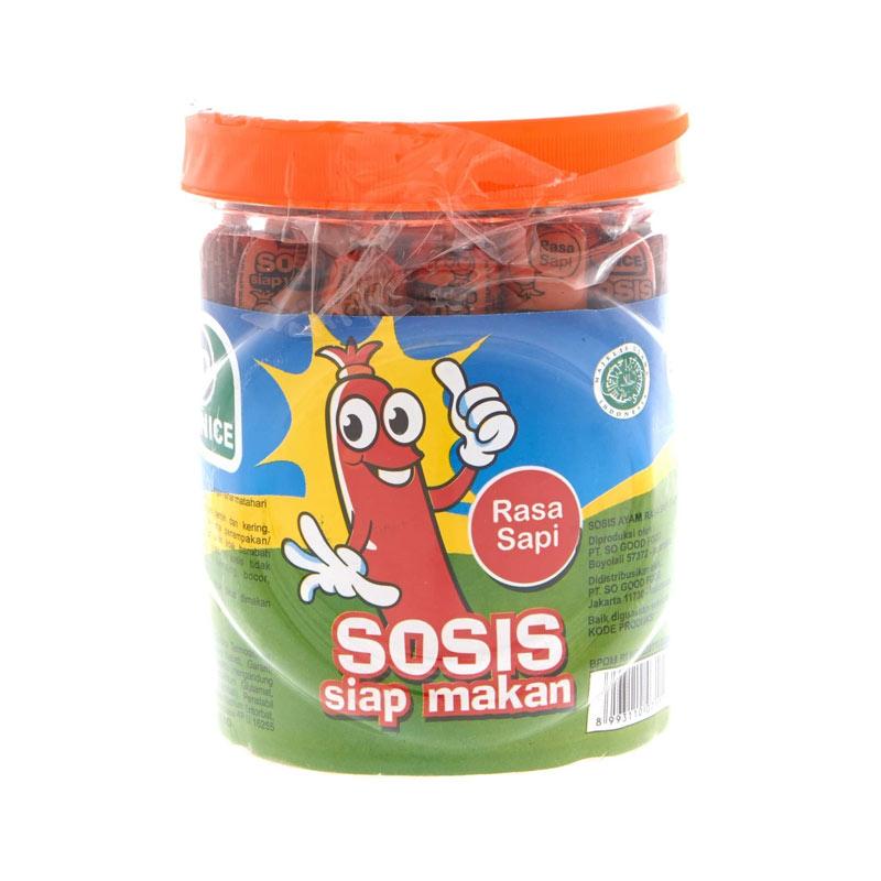 Promo So Nice Sapi Sosis Siap Makan [480 g] di Seller Libra Mart - Kota ...