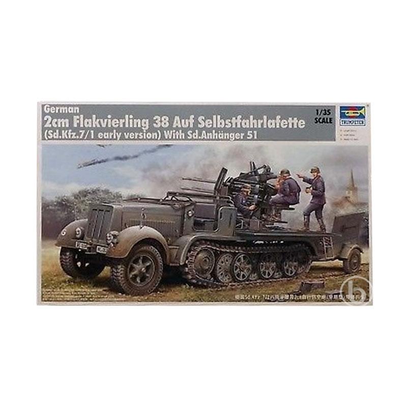 Trumpeter 2cm Flakvierling 38 auf Selbstfahrlafette (Sd.Kfz. 7/1 frühe
