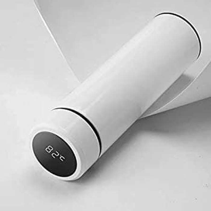 Jual [putih] Termos Led Temperatur Suhu Botol Vacuum Tumbler Termometer ...