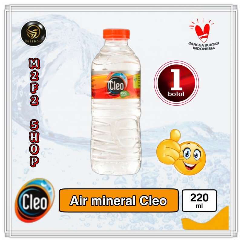 Promo Air Mineral Cleo Baby Mini Botol Plastik Pet - 220 ml (Kemasan ...