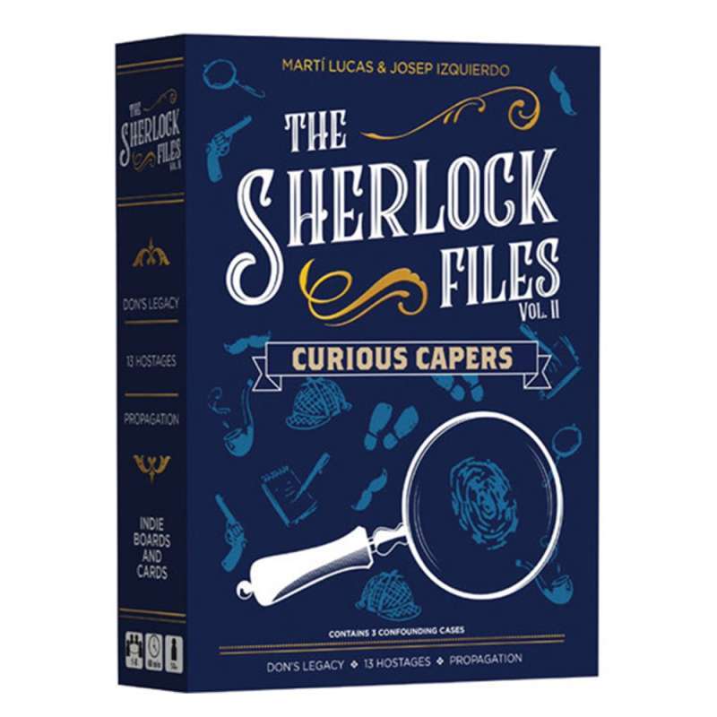 Jual Sherlock Files Vol. 2 Curious Capers Board Game di Seller