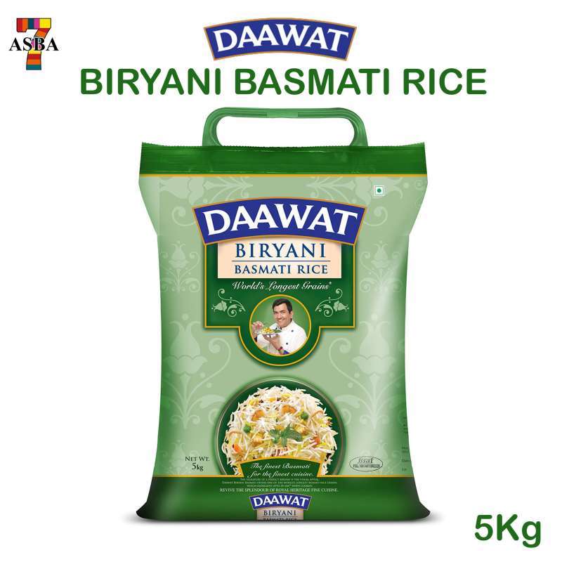 Promo Daawat Biryani Basmati Rice Long Grains 5kg Diskon 18 di Seller