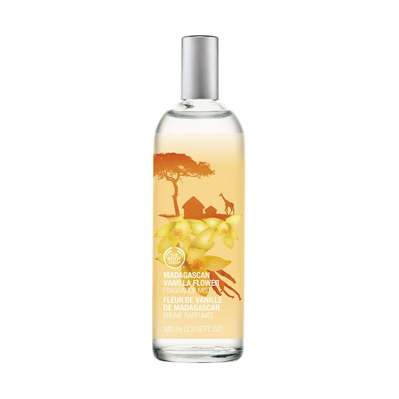 Jual The Body Shop Madagascan Vanilla Flower Fragrance Mist [100 mL] di