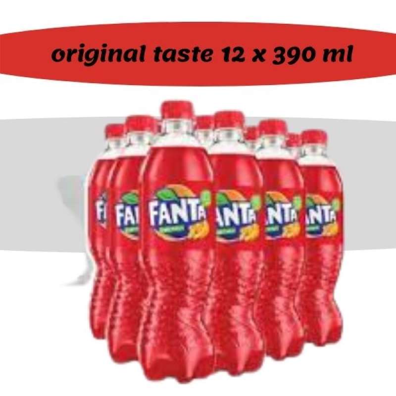 Promo FANTA MINUMAN RINGAN 390 ML [ 1 PAK @ 12 BTL ] Diskon 4% di ...