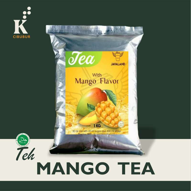 Promo Bubuk Minuman Teh rasa Mangga / Mango Tea Javaland 1 Kg Diskon 21 ...