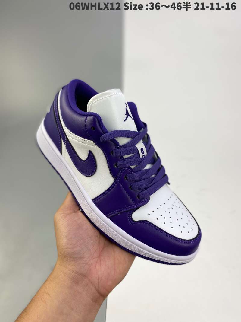 purple aj1 low